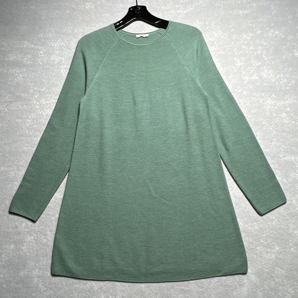 J.Jill Green Long Sleeve Merino Wool Washable Sweater Women’s Size: Small - Picture 1 of 11